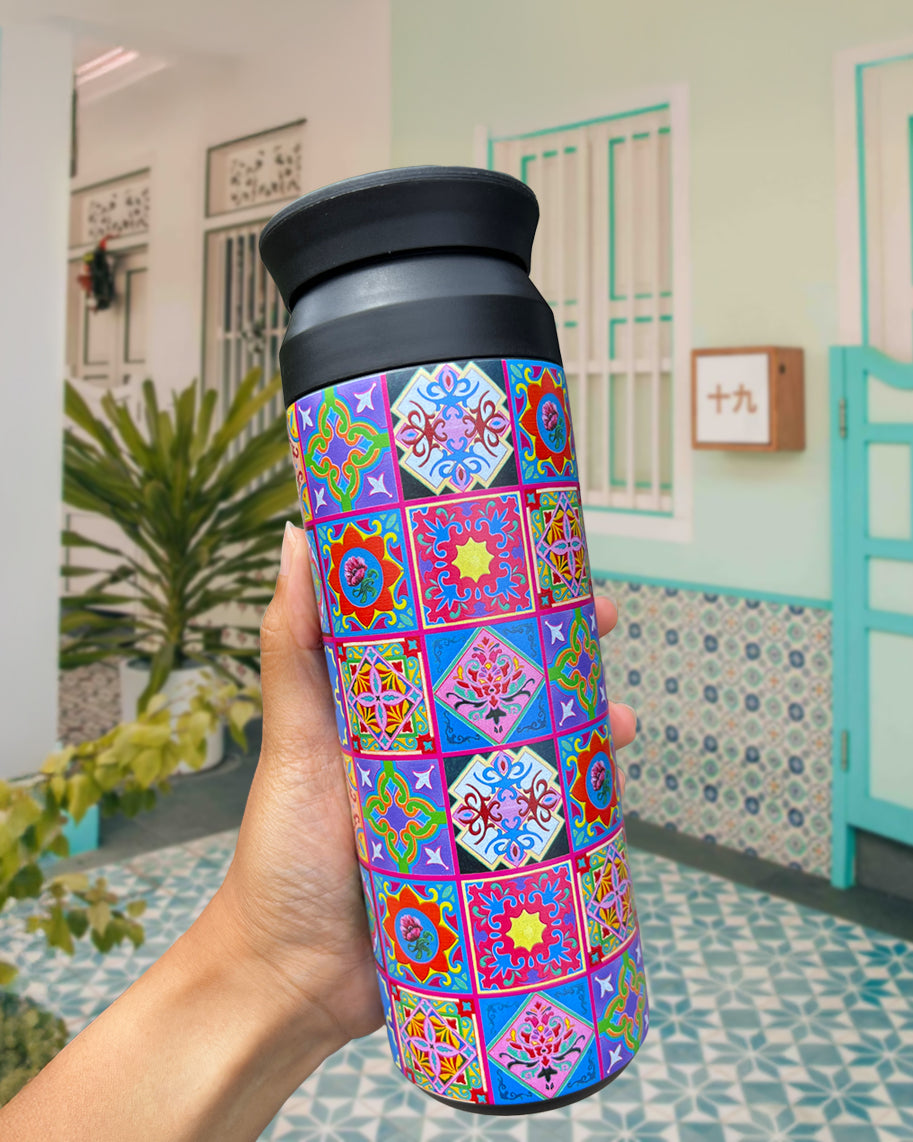 KELLY SER ATELIER | Travel Tumbler: Heritage Tiles