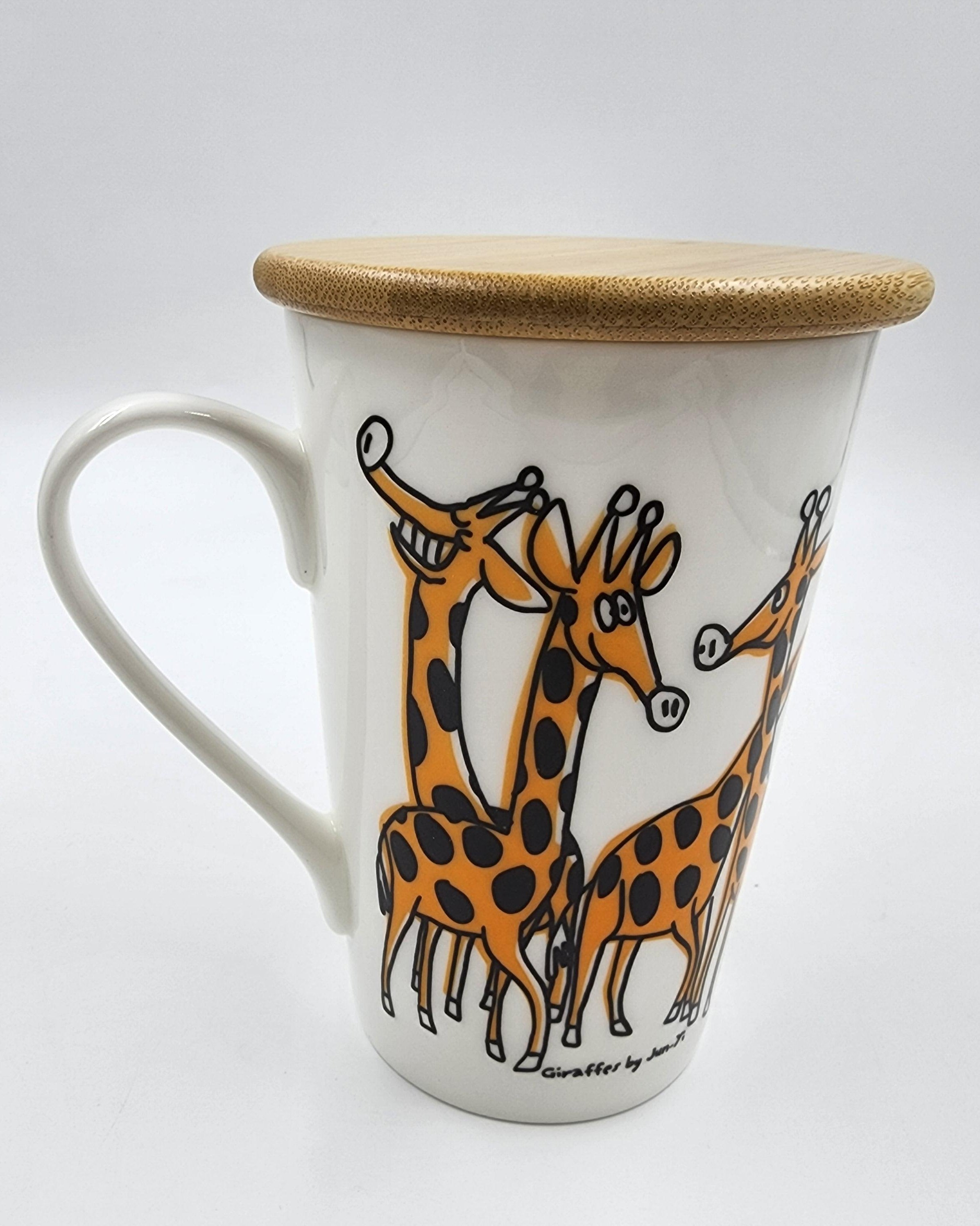 THE ANIMAL PROJECT | Tall Mug With Bamboo Lid