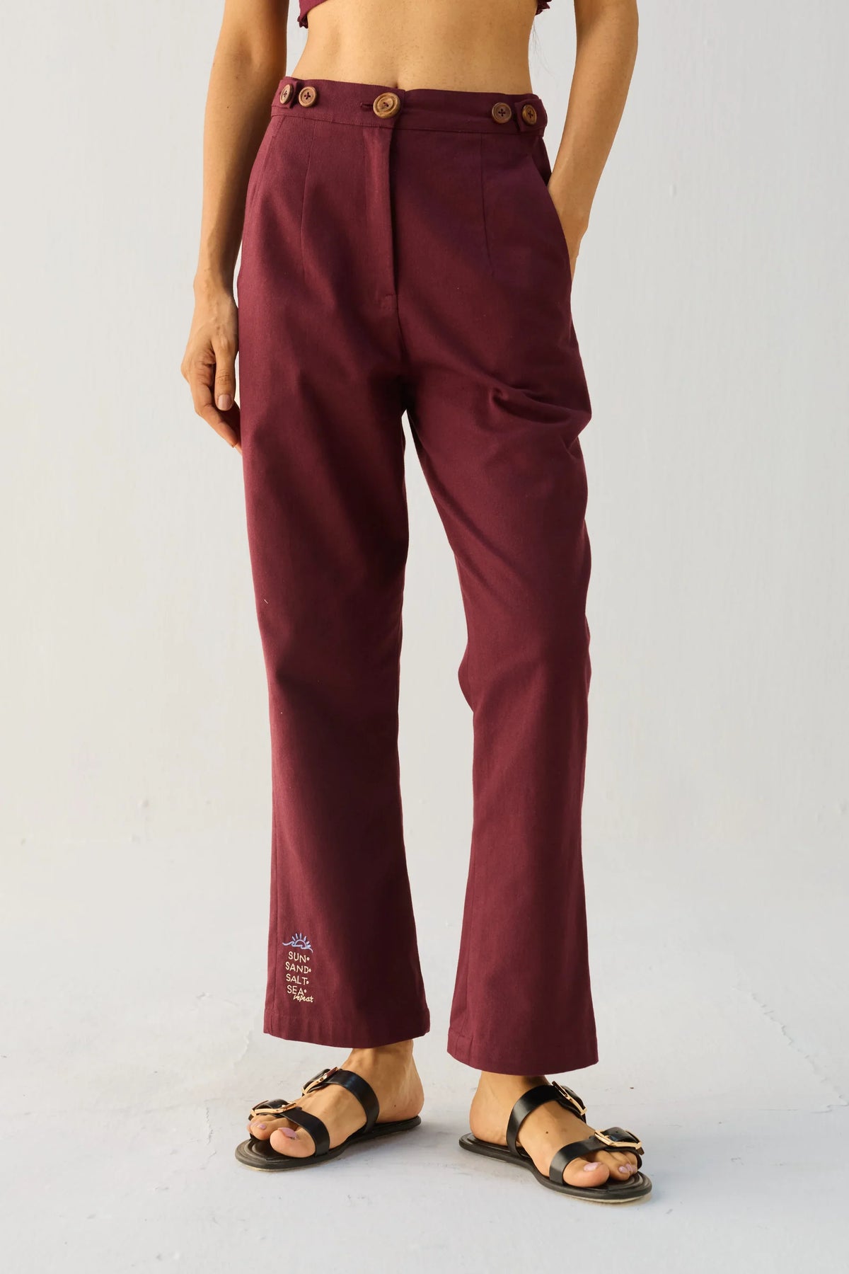 SUI | By The Sea Organic Cotton Trousers