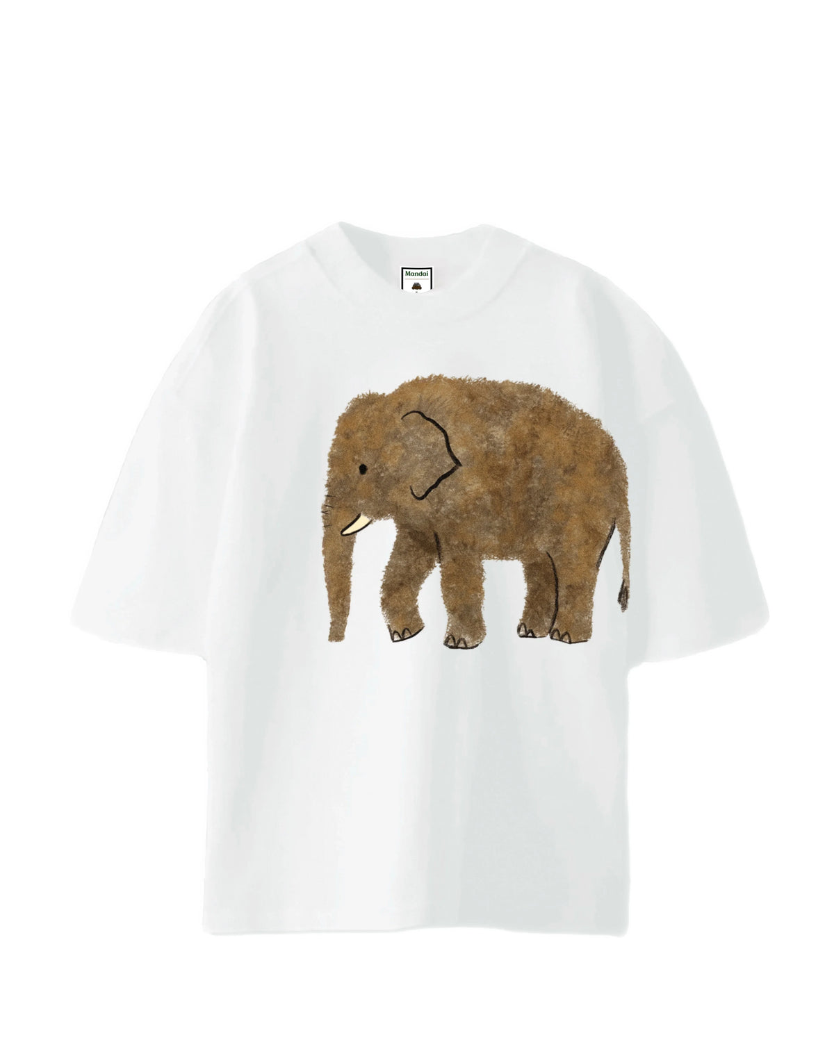 MANDAI WILDLIFE GROUP | The Noodles: Neha Kids Tee (Elephant)