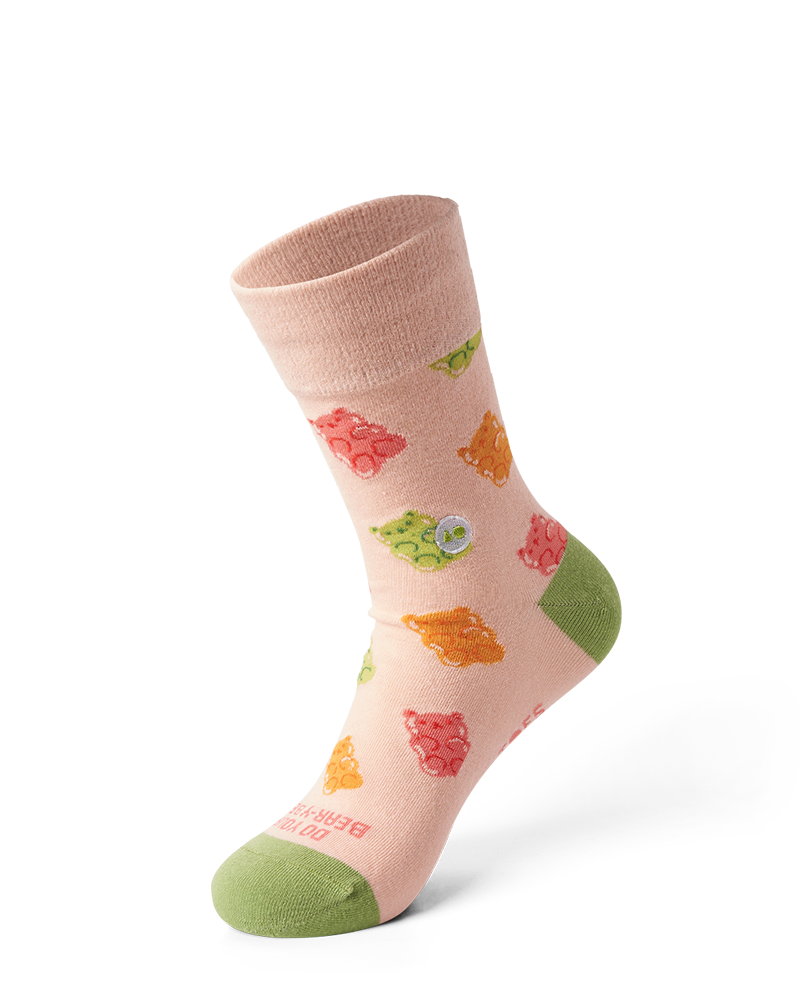 TALKING TOES | Bea-ry Gummy Sock