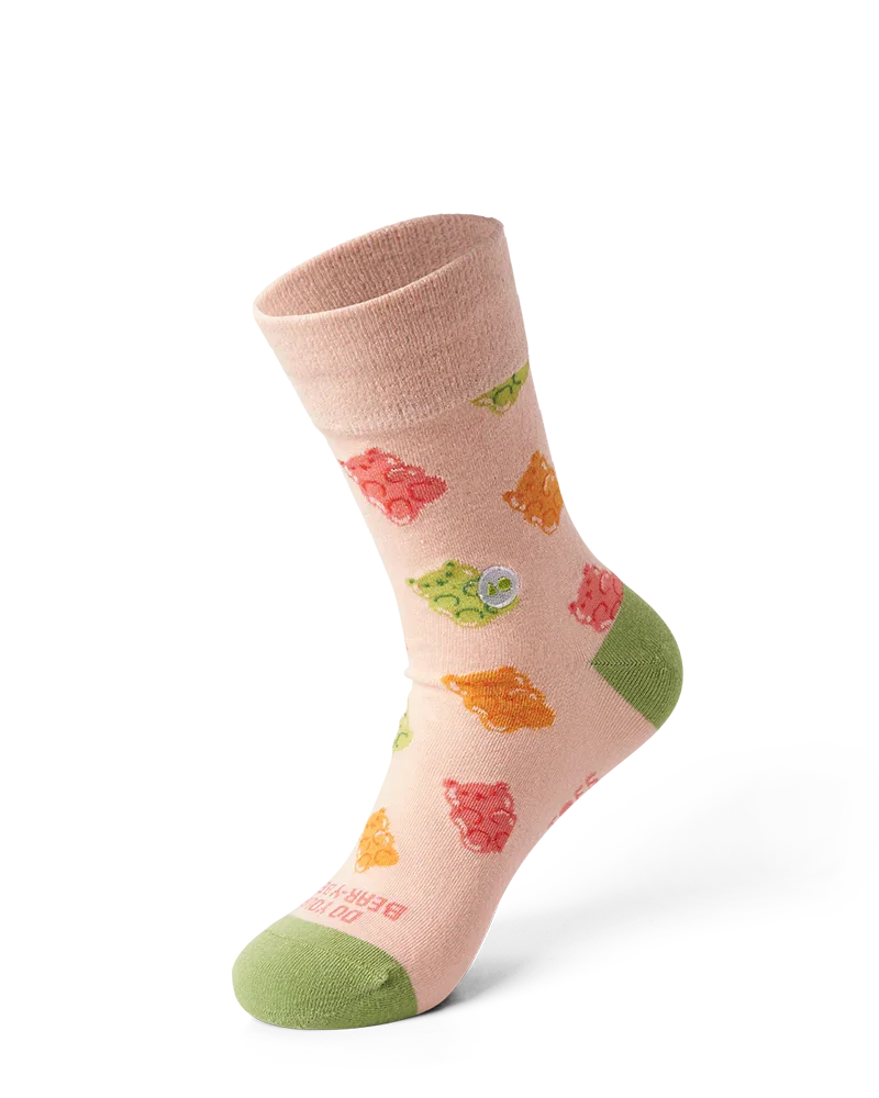 TALKING TOES | Bea-ry Gummy Sock
