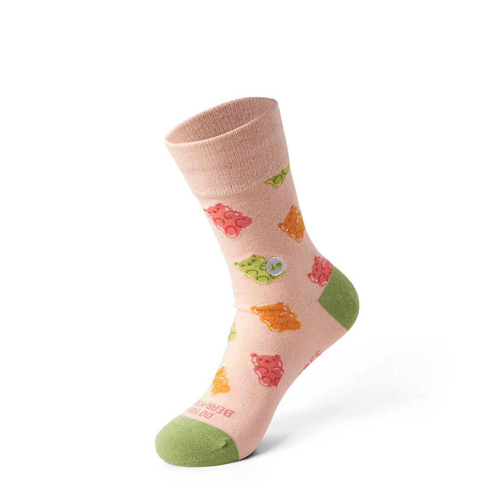 TALKING TOES | Bea-ry Gummy Sock