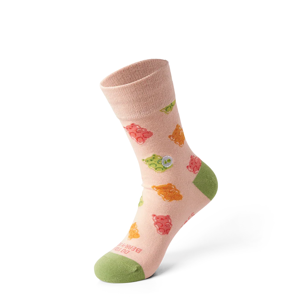 TALKING TOES | Bea-ry Gummy Sock