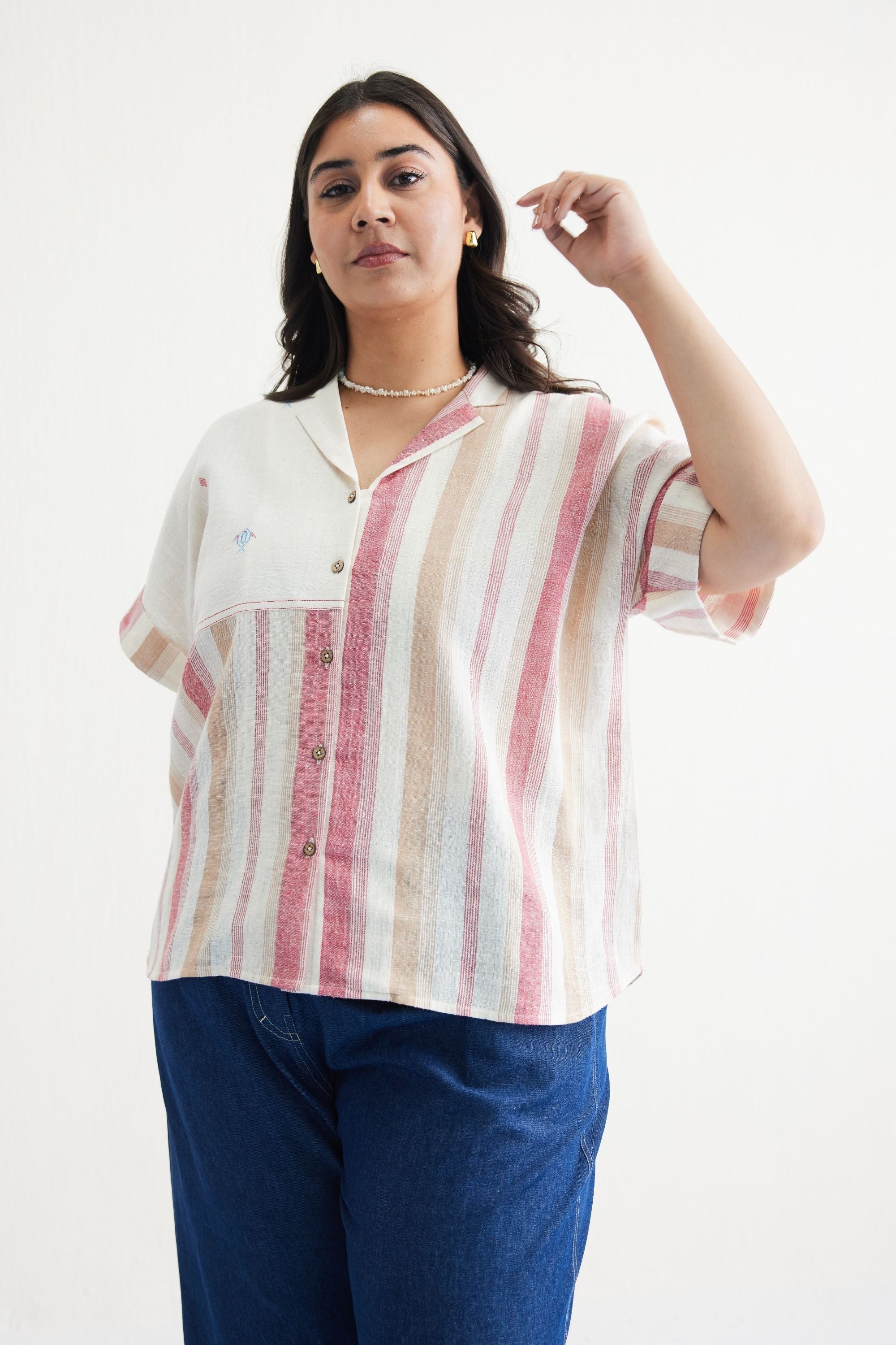 SUI | The Reef Shore Handwoven Kala Cotton Shirt