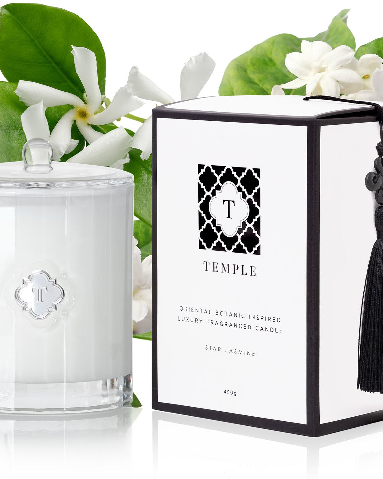 TEMPLE CANDLES | Luxury Fragranced Candle - Star Jasmine