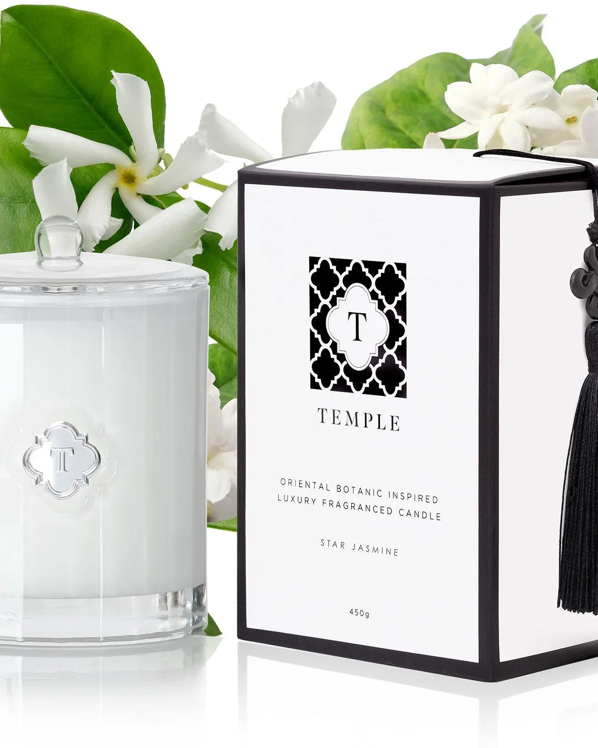 TEMPLE CANDLES | Luxury Fragranced Candle - Star Jasmine