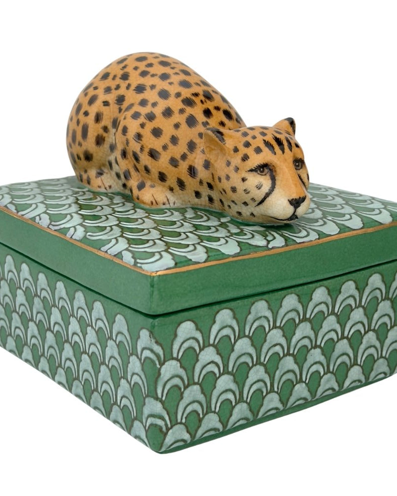 CAM | Isla Leopardo Porcelain Box
