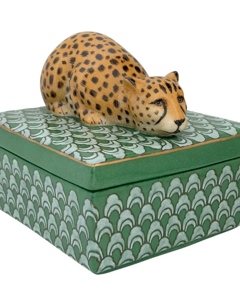 CAM | Isla Leopardo Porcelain Box