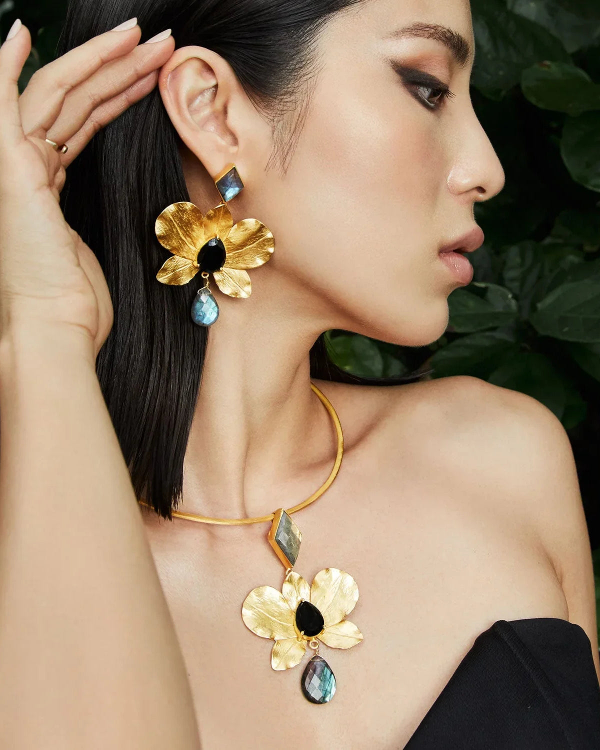 BOHEME BY VERO | Orchidea Single Earrings