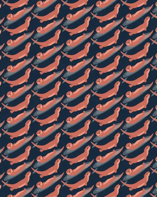 BINARY STYLE | Otters Scardigan Convertible Scarf
