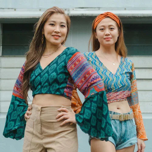 RAJA RANI | Upcycled Crop Tops
