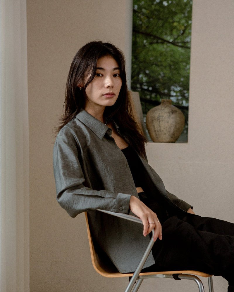 SAERO COLLECTIVE | Oreum Shirt V. 2 | Moss Grey