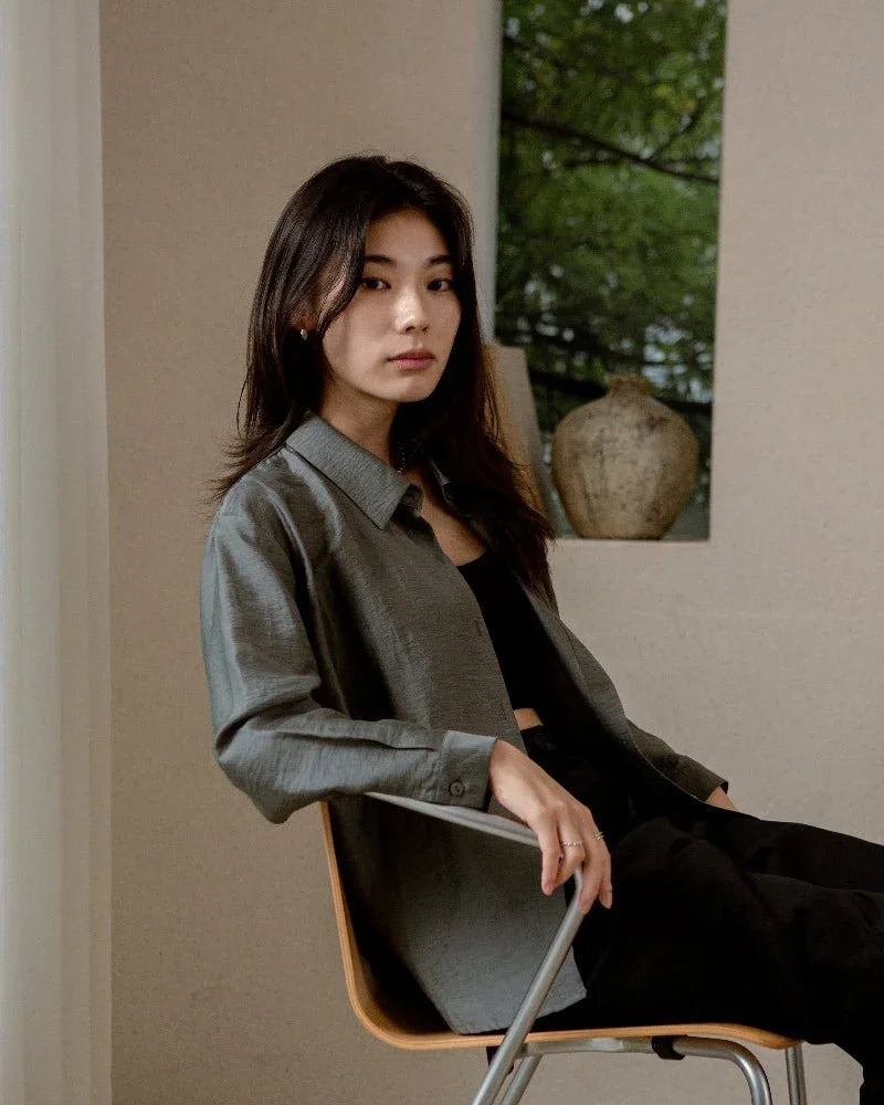 SAERO COLLECTIVE | Oreum Shirt V. 2 | Moss Grey