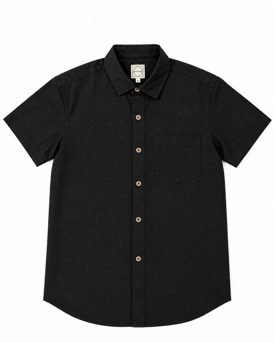 DUXTON | Regular Fit Button Up Shirt - Swiss Dot