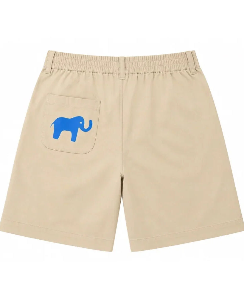 MANDAI WILDLIFE GROUP | SABRINAGOH - Silent Giants Elephant Pleated Shorts