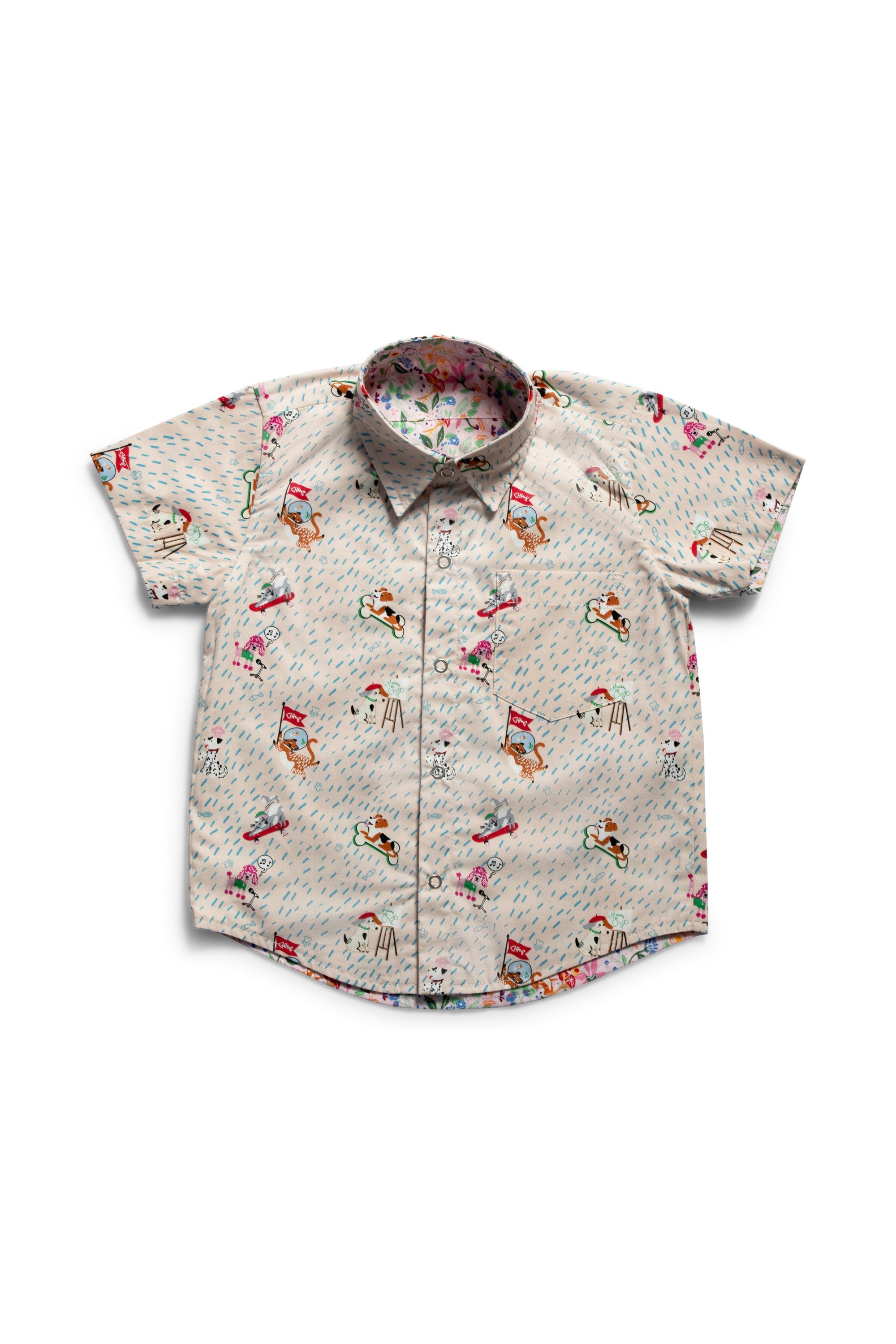 MAISON Q | Secret Garden Reversible Shirt