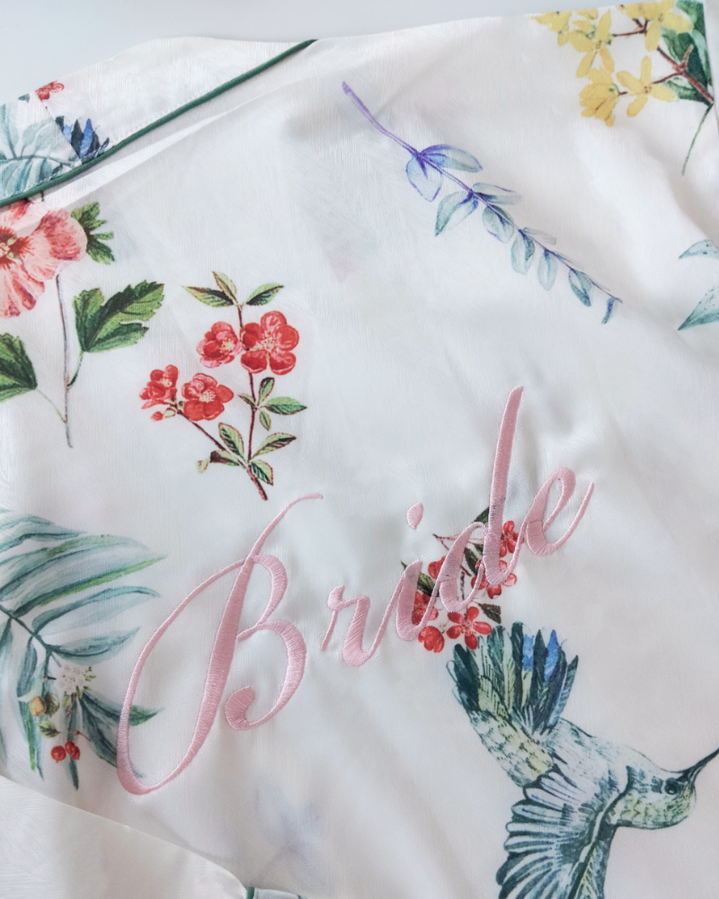 BELLS & BIRDS | Paradiso Floral Robe