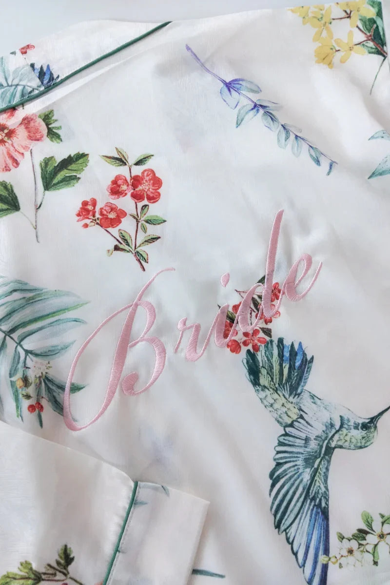 BELLS & BIRDS | Paradiso Floral Robe