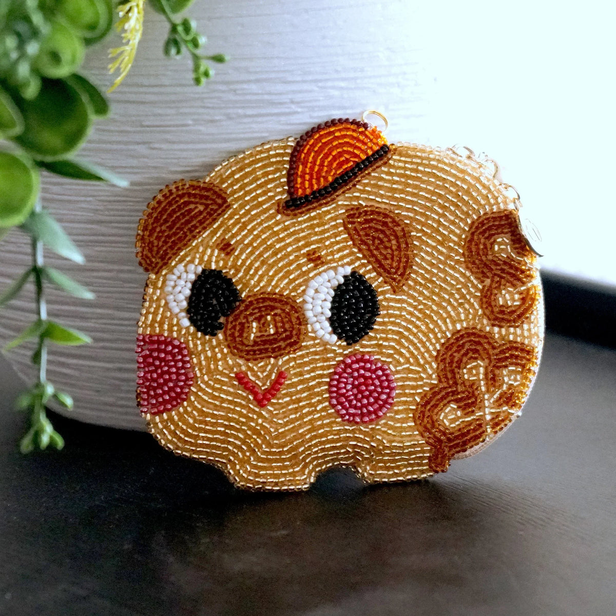 COCOONESE | Beaded Coin Purse - Piggy Bank