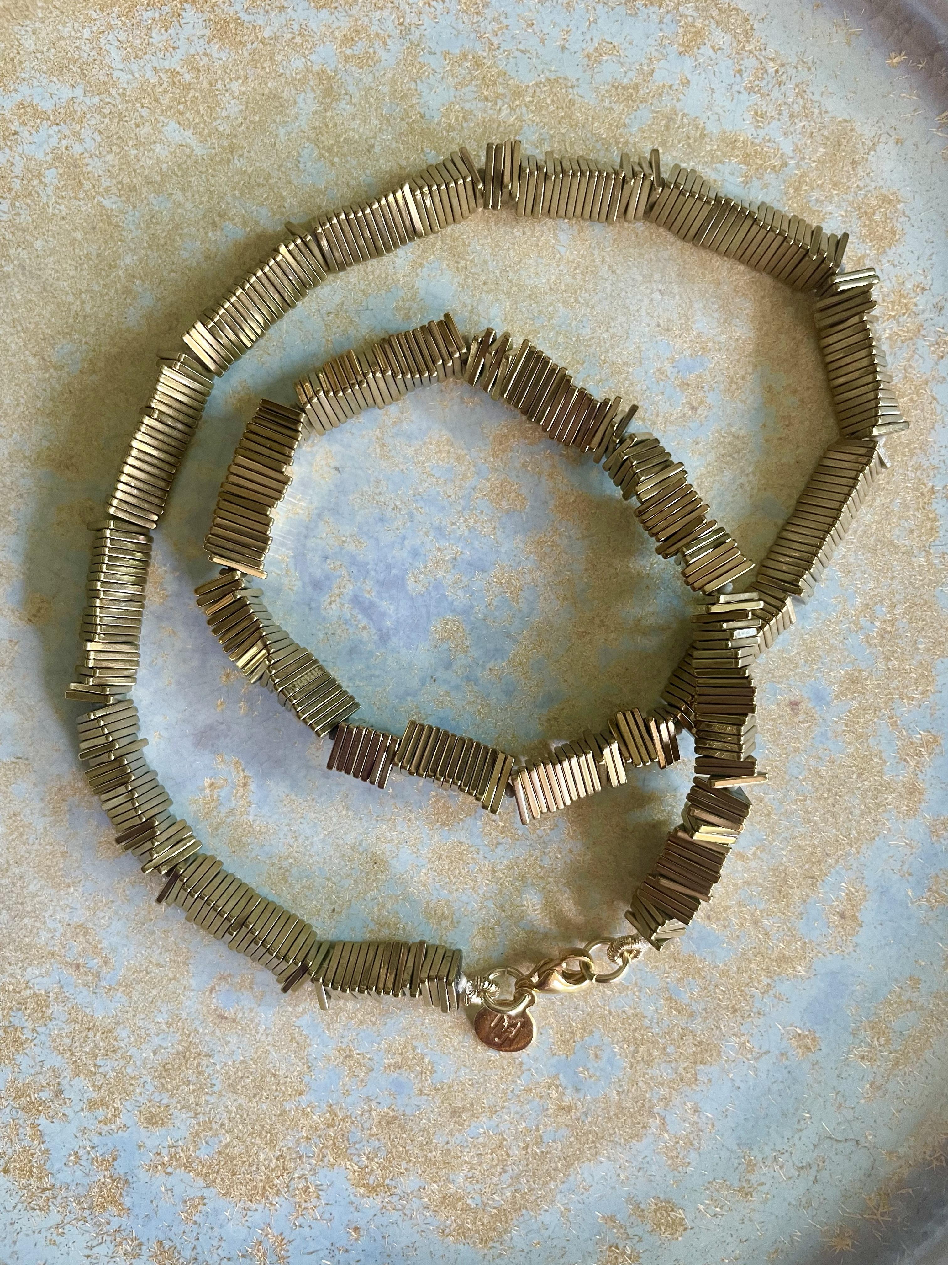 MARILYN TAN JEWELLERY | Kinetic Natural Hematite Gemstone Necklace