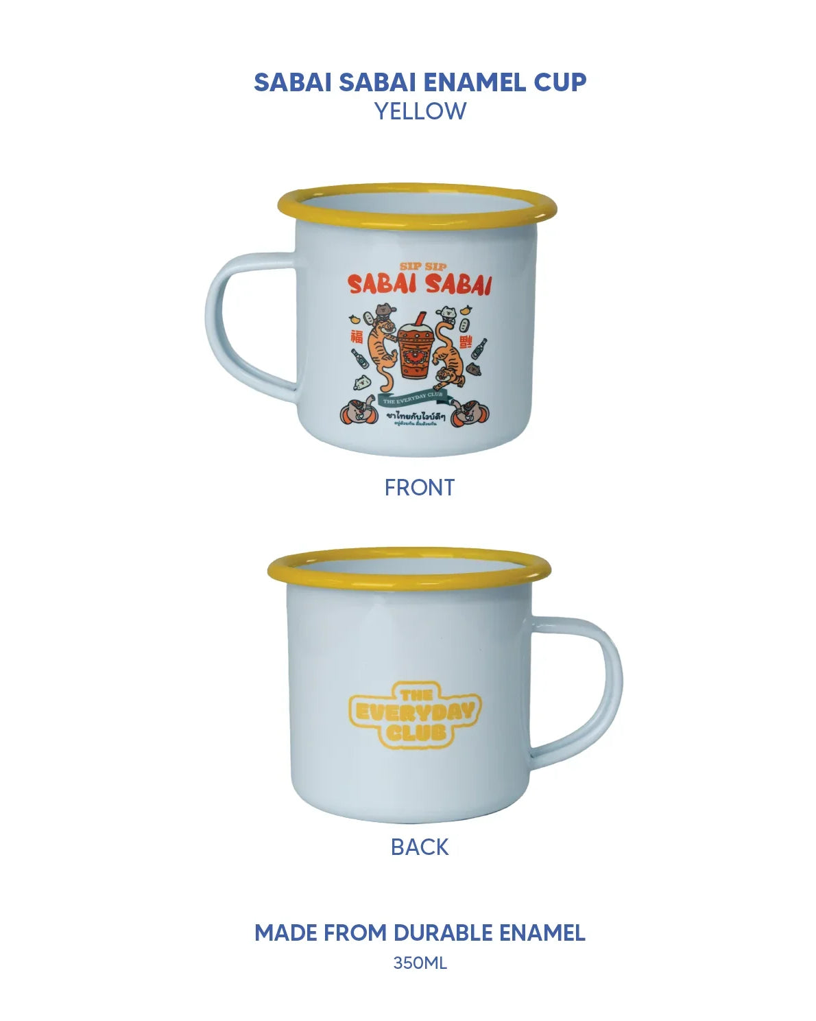 THE EVERYDAY CLUB | Sabai Sabai Enamel Wares
