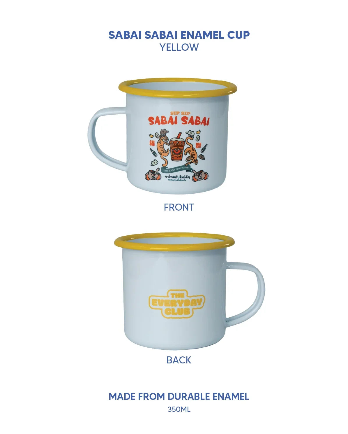 THE EVERYDAY CLUB | Sabai Sabai Enamel Wares