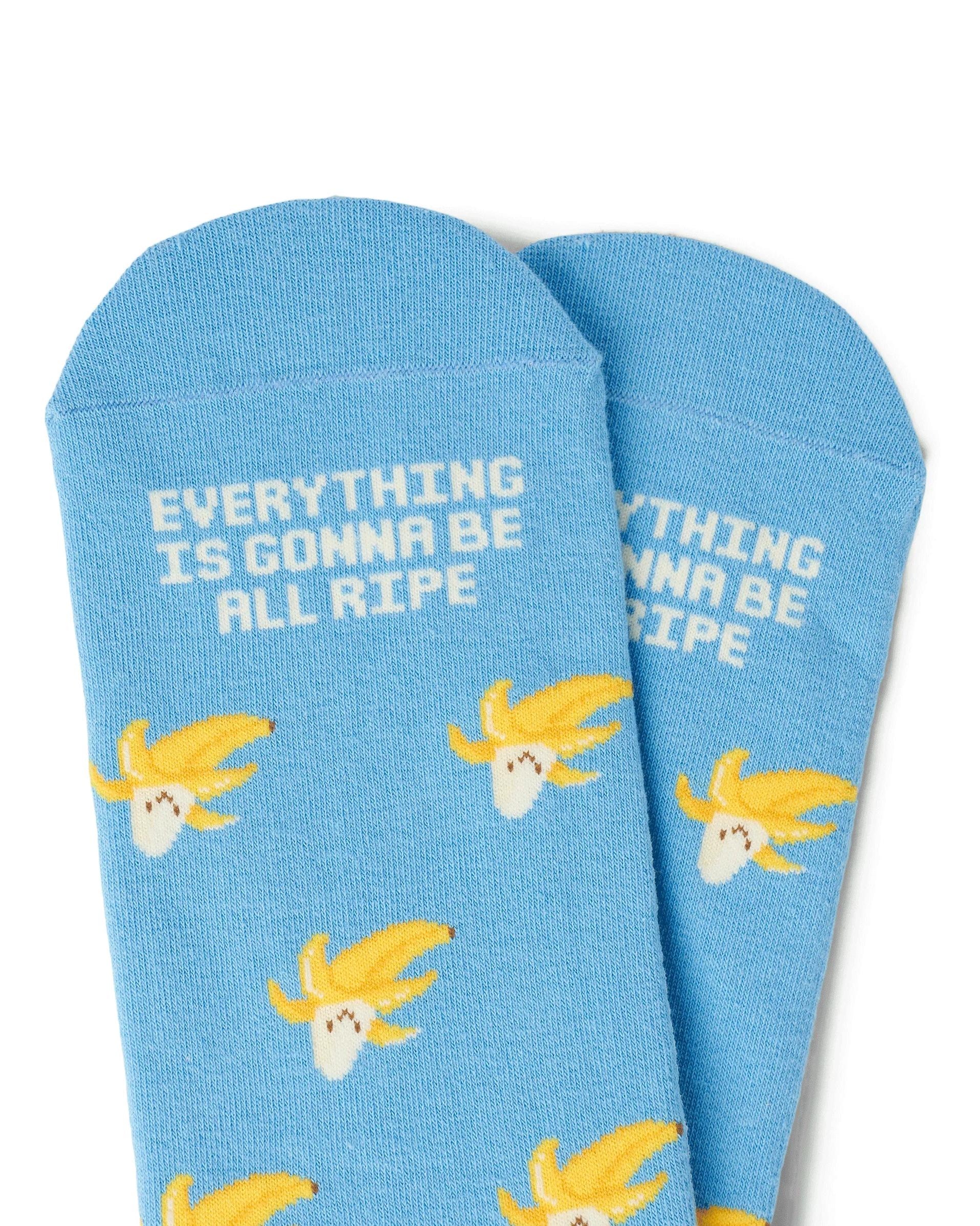 TALKING TOES | All Ripe Bananas Sock