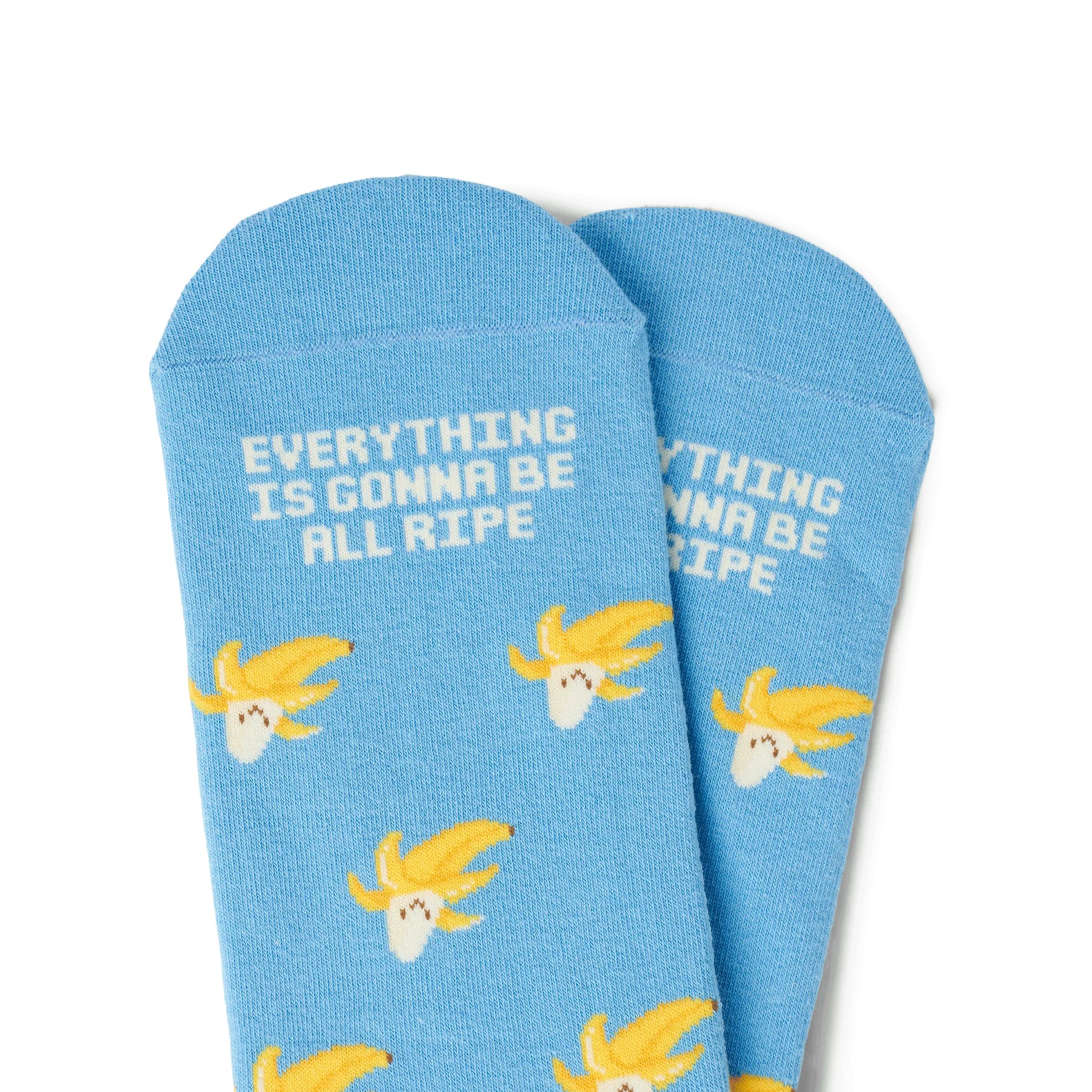 TALKING TOES | All Ripe Bananas Sock
