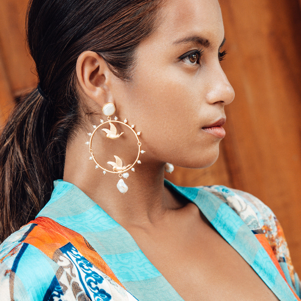 BOHEME BY VERO | Love Birds Earrings
