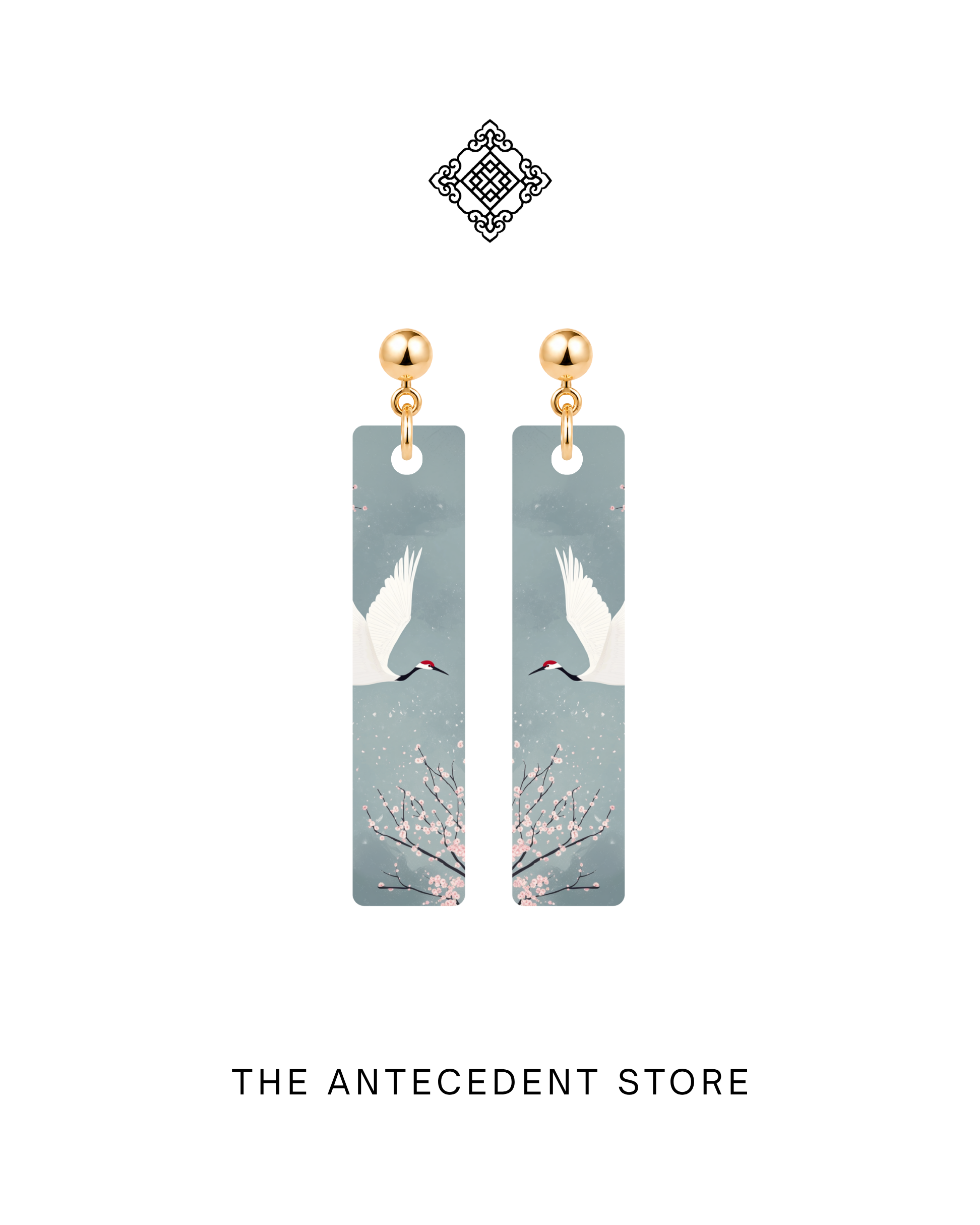 THE ANTECEDENT STORE | Soaring Crane Earrings