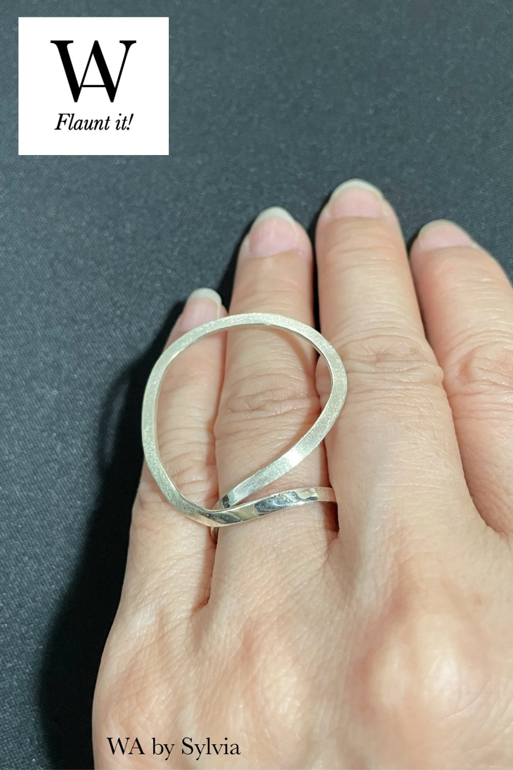 CREATIVE JEWELLERY STUDIO | Infinity Silver Ring of WA by Sylvia