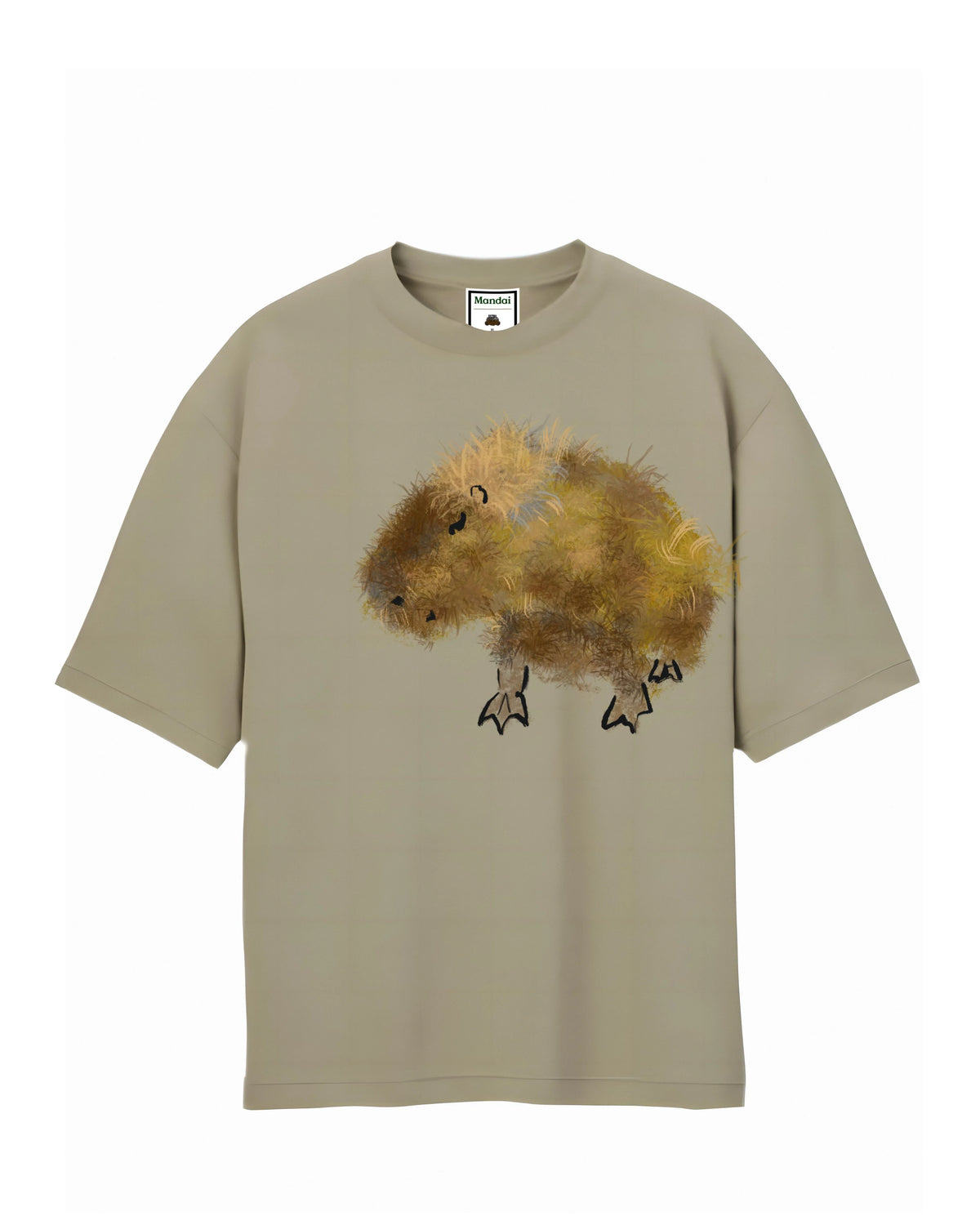 MANDAI WILDLIFE GROUP | The Noodles: Kakna Adult Tee (Capybara)
