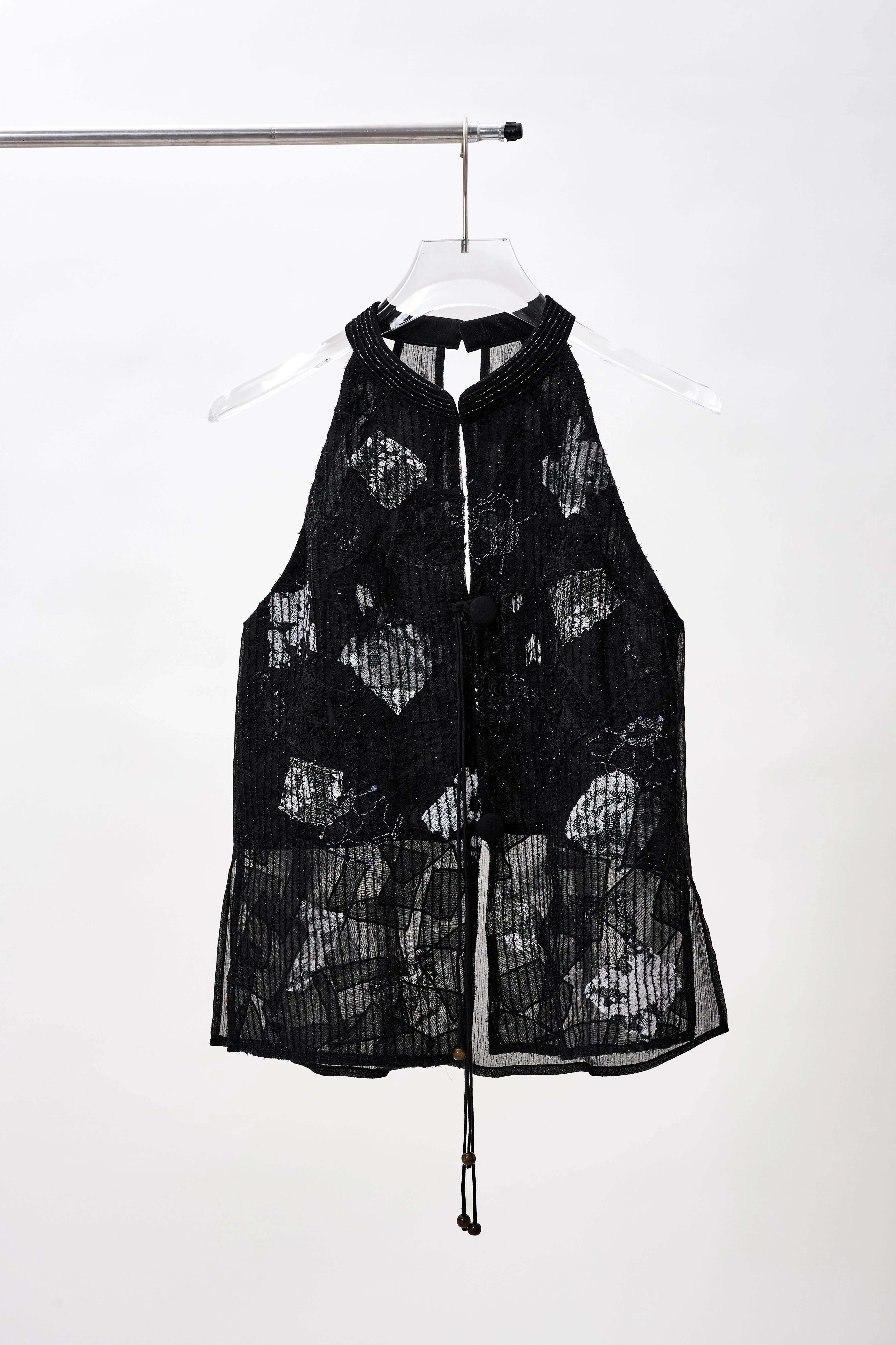 KHAAR | Handloom Halter Top