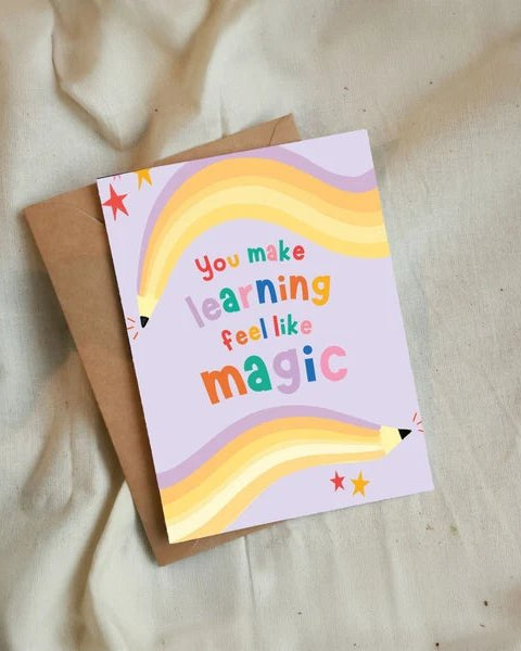 PURPLE AND PURE | Plantable Greeting Cards - Teachers Day