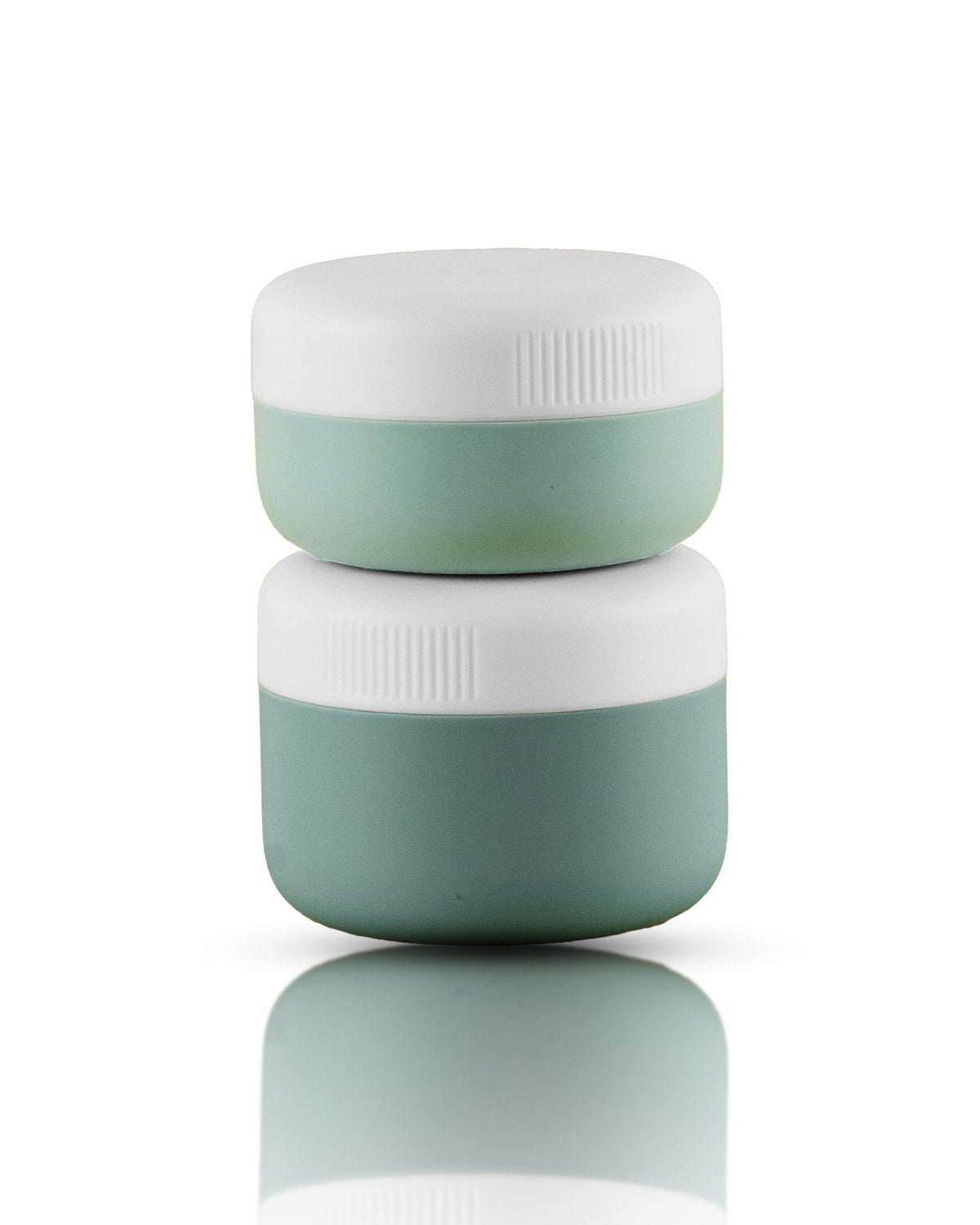 CROSSING | 30/40ml Cream Jar Silicone Leak Proof TSA Approved Travel Size (2 Pack)