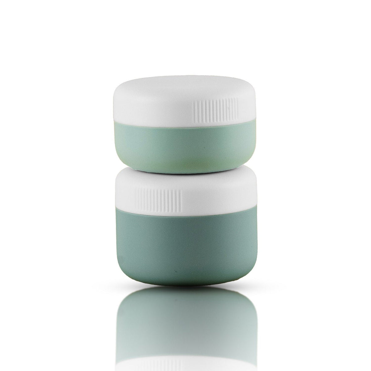 CROSSING | 30/40ml Cream Jar Silicone Leak Proof TSA Approved Travel Size (2 Pack)