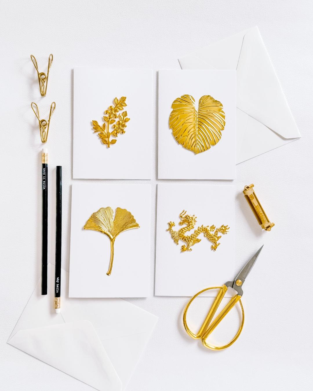 STRAIT LIGHTS | Ginko Greeting Card