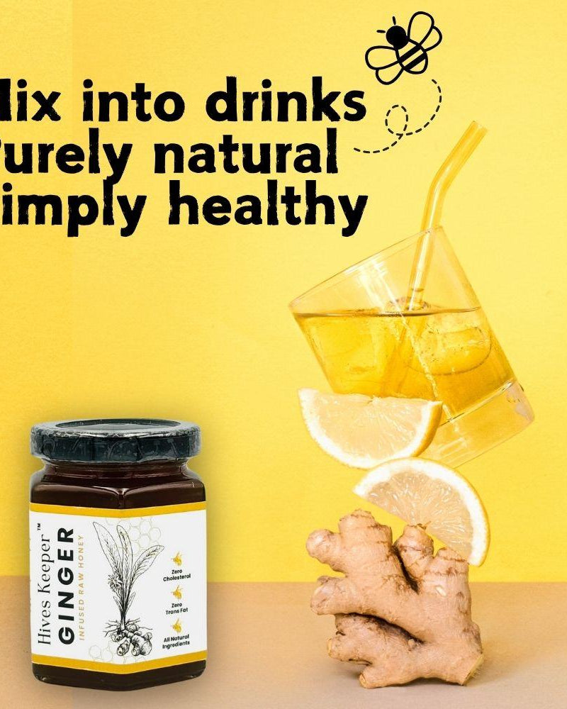 HIVES KEEPER | Infused Raw Honey Festival Gift Set – Lemon & Ginger Edition