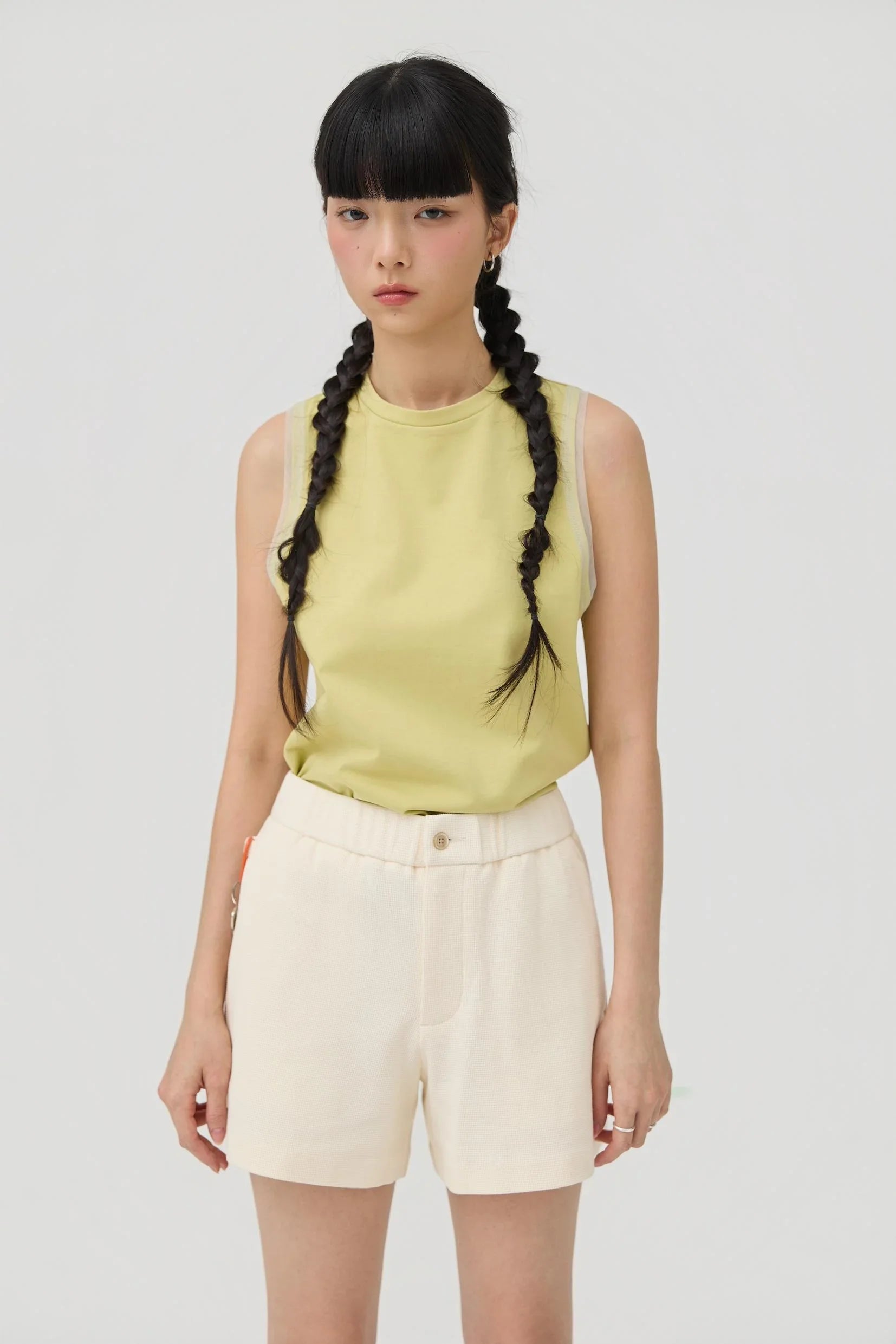 3EIGHTH | Kumo Muscle Tank | Matcha Green
