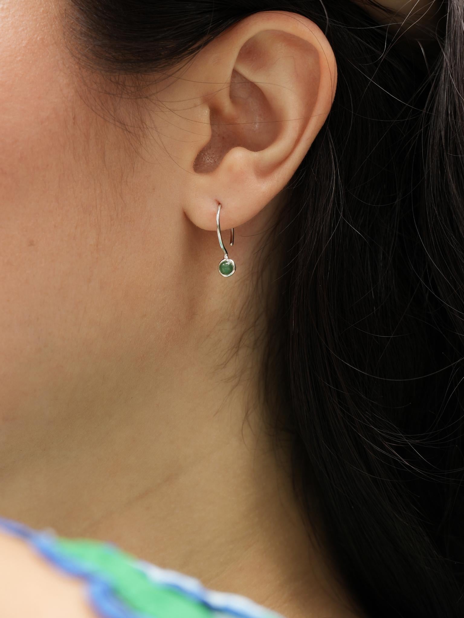 EMBRACE JEWELLERY | Green Whisper Earrings