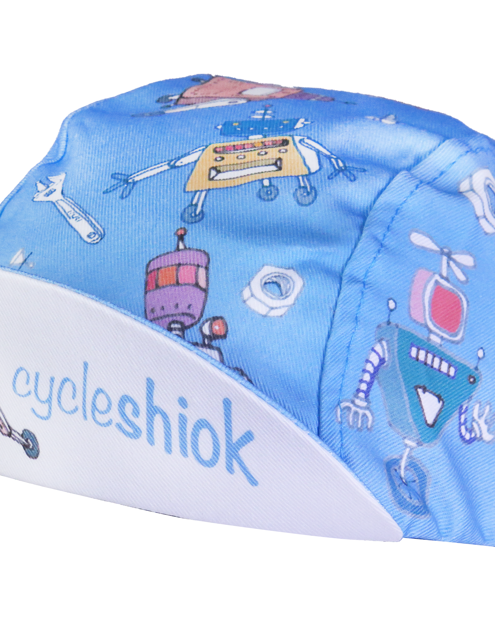 A DESIGN BY TAKACHYA | Faizal Caricatures x TKC Blue Robot Cycling Cap