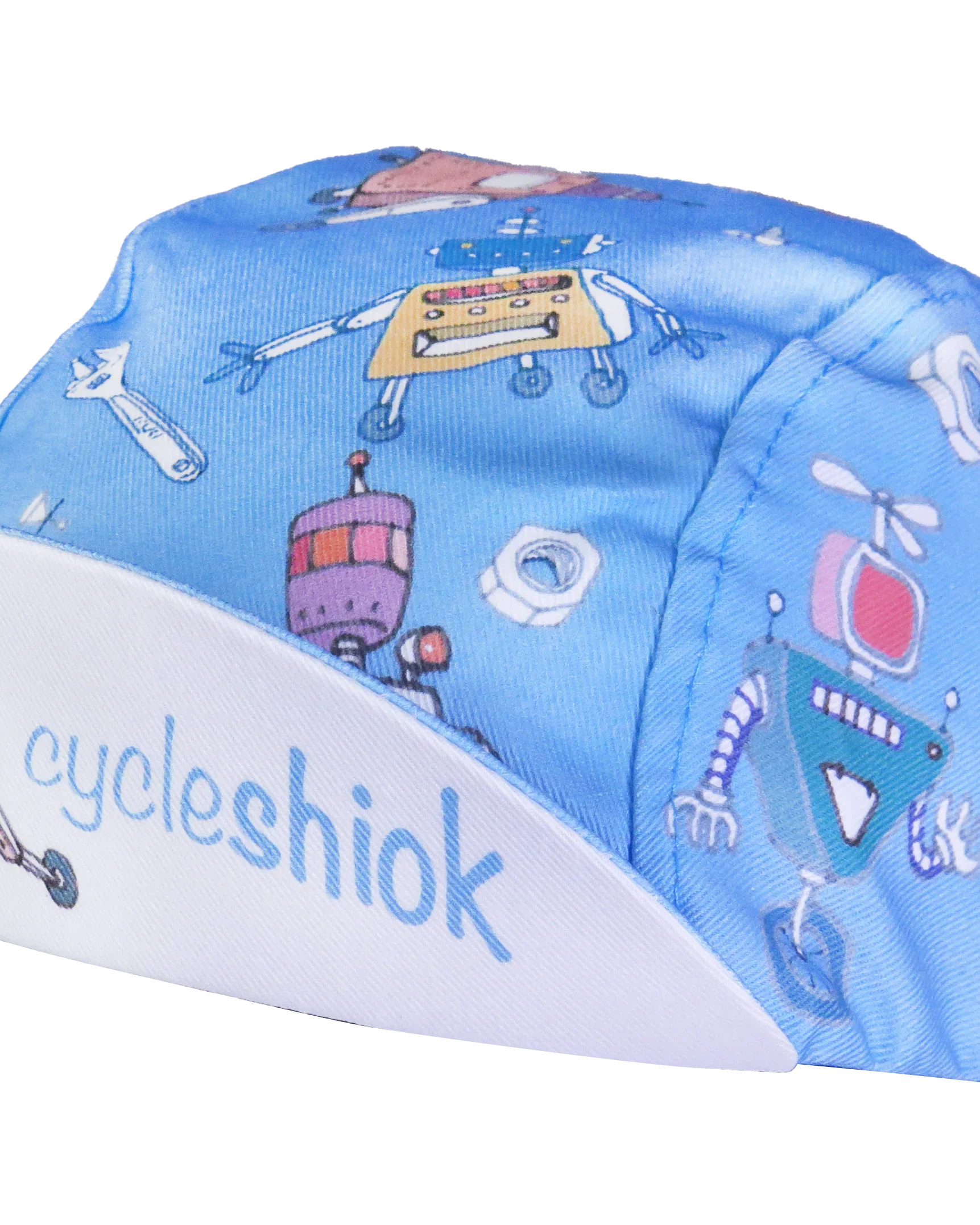 A DESIGN BY TAKACHYA | Faizal Caricatures x TKC Blue Robot Cycling Cap