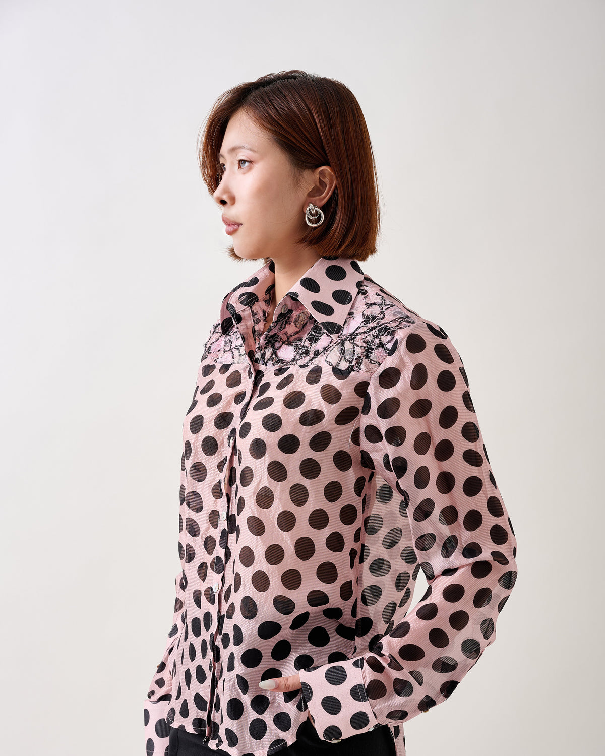 KHAAR | Polka Dot Shirt
