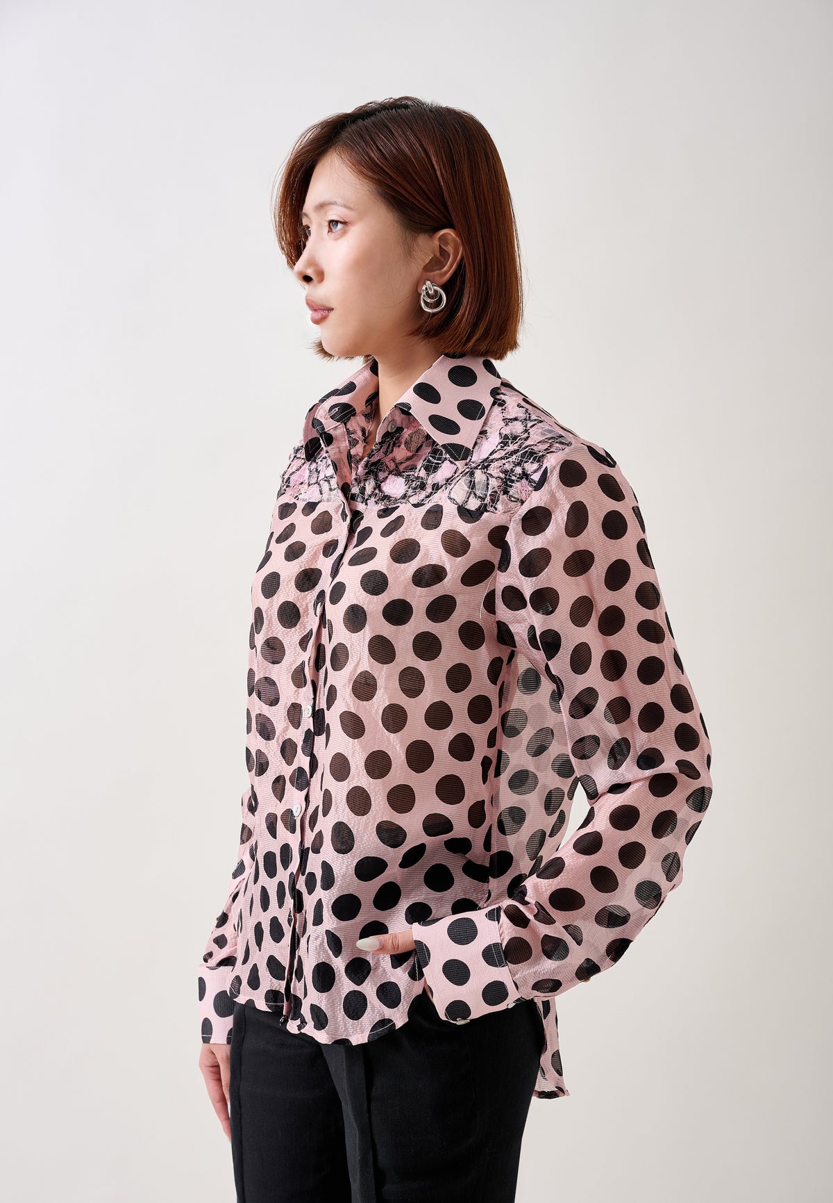 KHAAR | Polka Dot Shirt