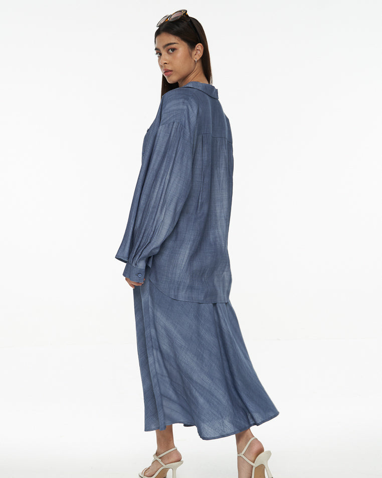 DRESSINGPAULA | Relaxed Long Sleeve Shirt