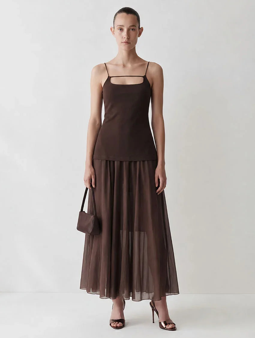 LAYERPLAN | Fiora Sheer Layered Dress