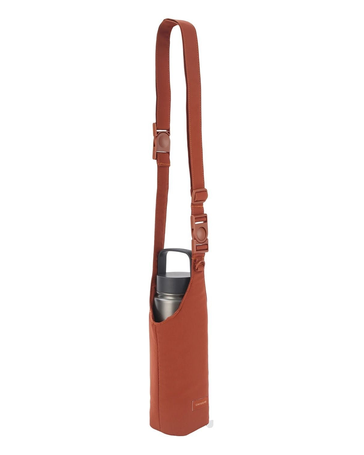CROSSING | Waterproof Checked Nylon Dual Carry Water Bottle Bag
