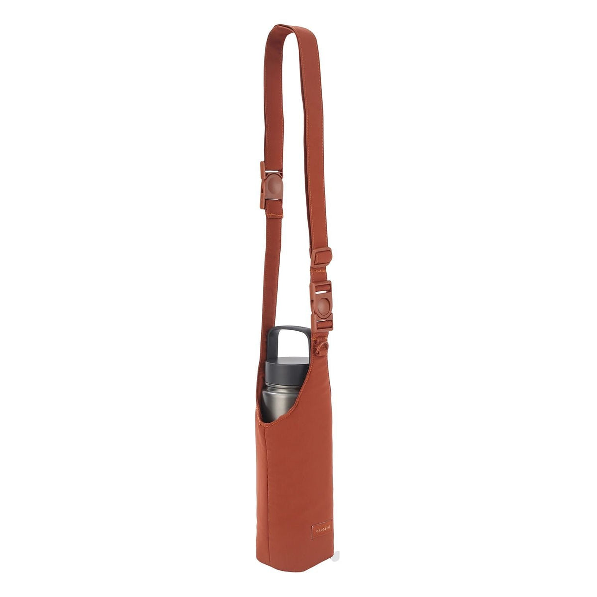 CROSSING | Waterproof Checked Nylon Dual Carry Water Bottle Bag