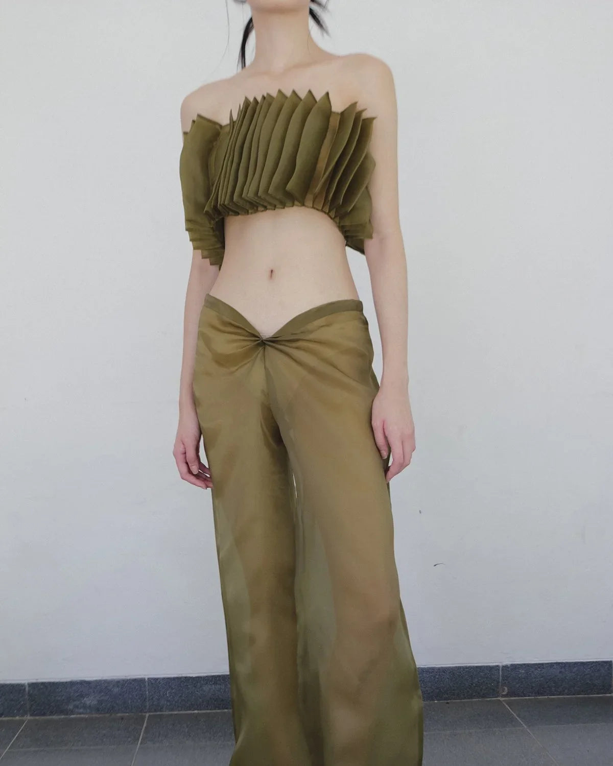 SAYA | Shilla - Sheer Pants